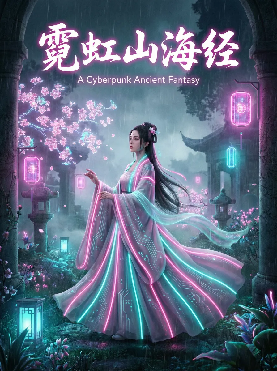 富二代app软件免费下载版 古风奇缘短剧 - 霓虹山海经海报